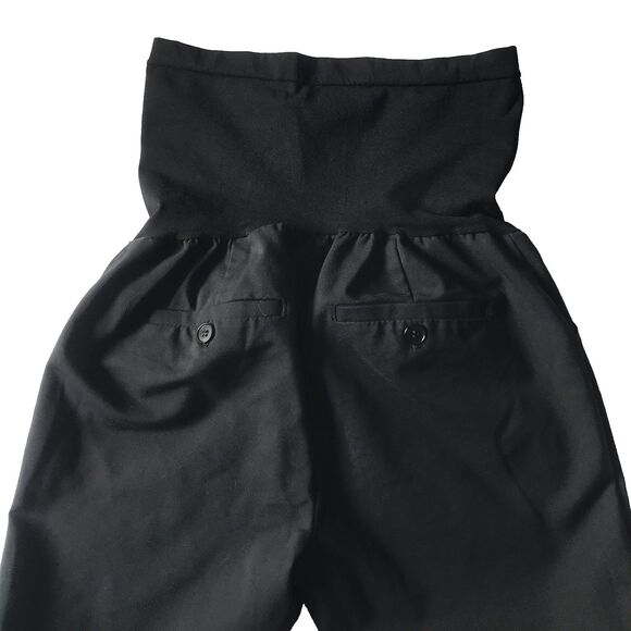 A Pea in the Pod Maternity Pants Black Womens XS SECRET FIT BELLY Panel Bootcut - Picture 12 of 12
